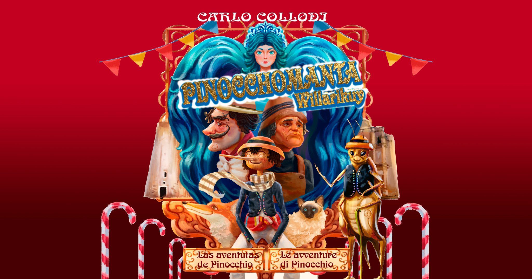 Portada Pinocchiomanta Willarikuy